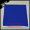 White Bordered Cotton Knit Pocket Square Mens Handkerchief